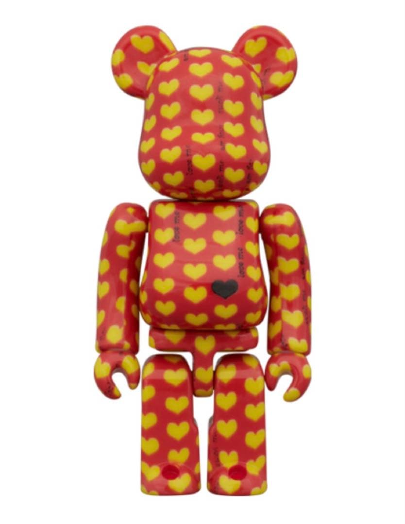 その他 BE@RBRICK Yellow Heart Reverse Ver.