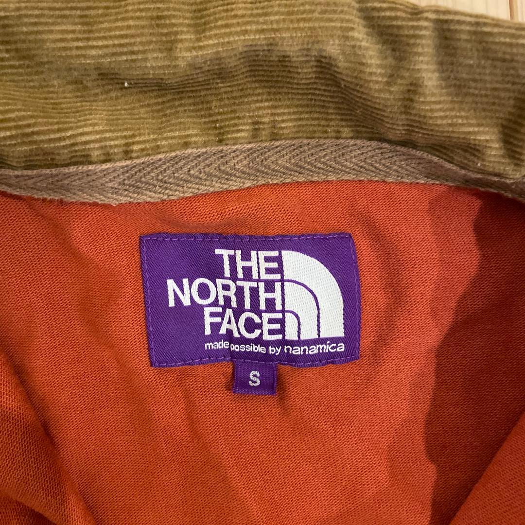 THE NORTH FACE ポロシャツ Sサイズ オレンジ/グレー