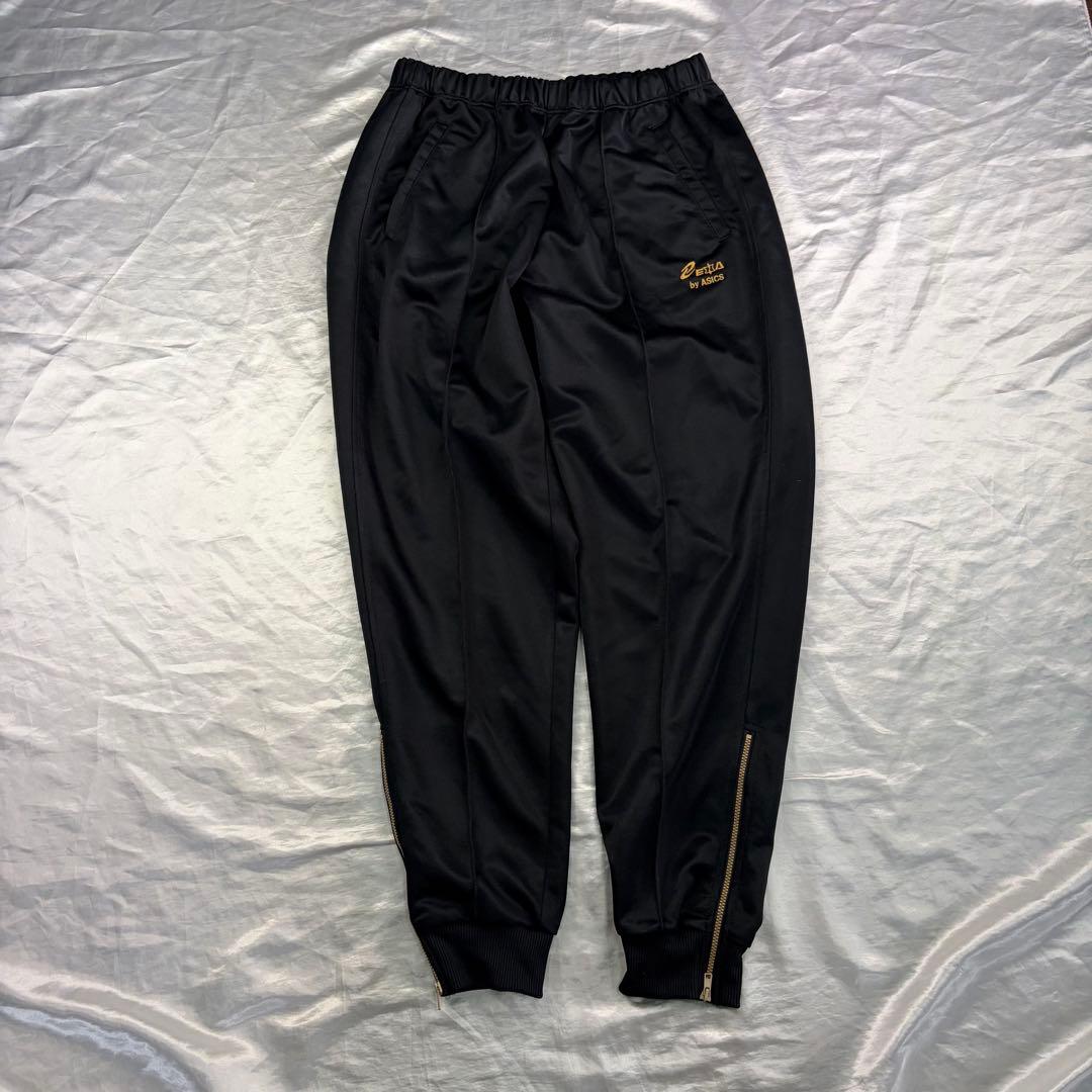 90s archive アシックス　EXA ジャージ上下セット ブラック　XL