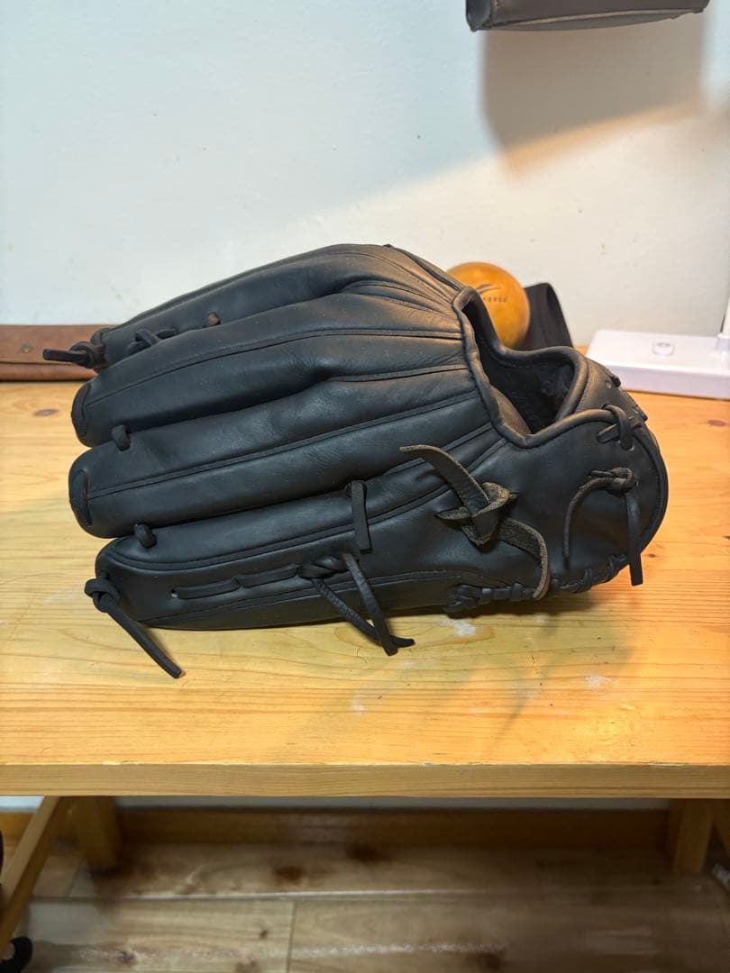 Mizuno ブラック 硬式野球グローブ