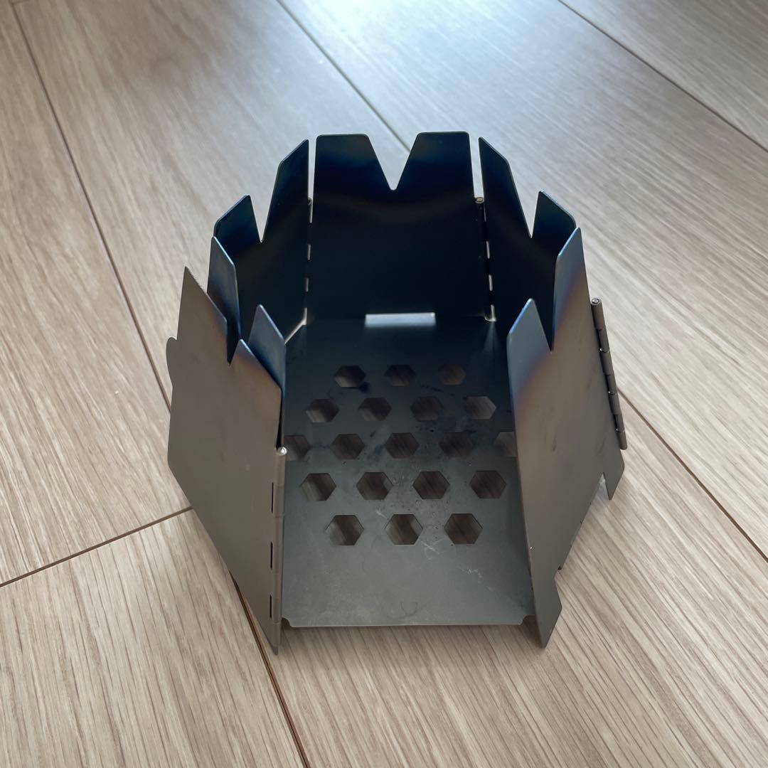 バーゴ チタニウム ヘキサゴンウッドストーブ+ アウトドアストーブセット