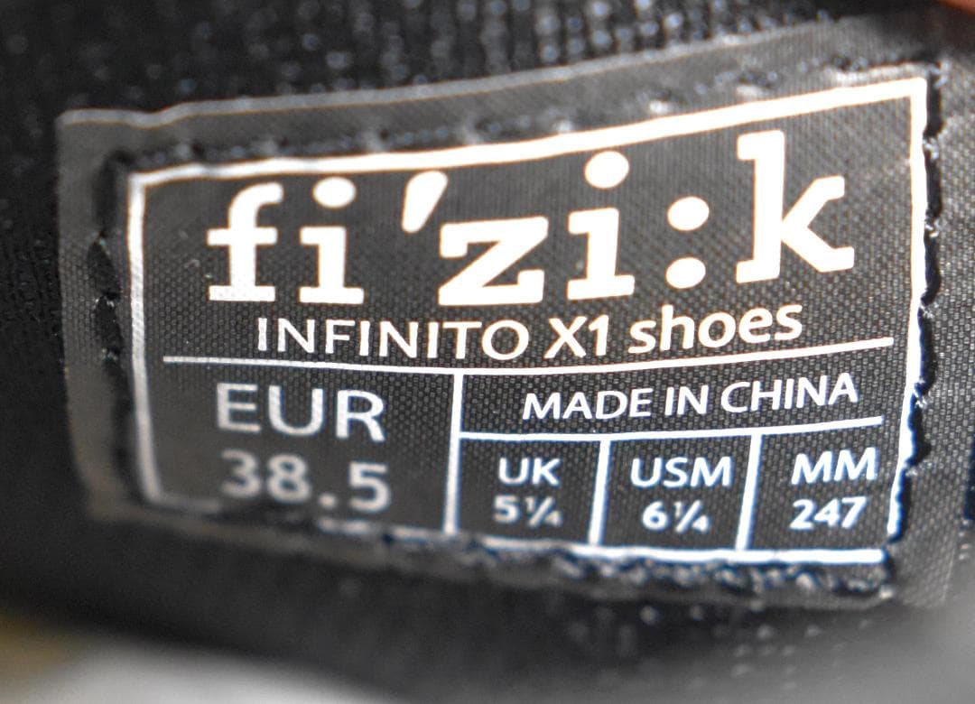 Fizik X1 Infinito シューズ size:EUR/38.5