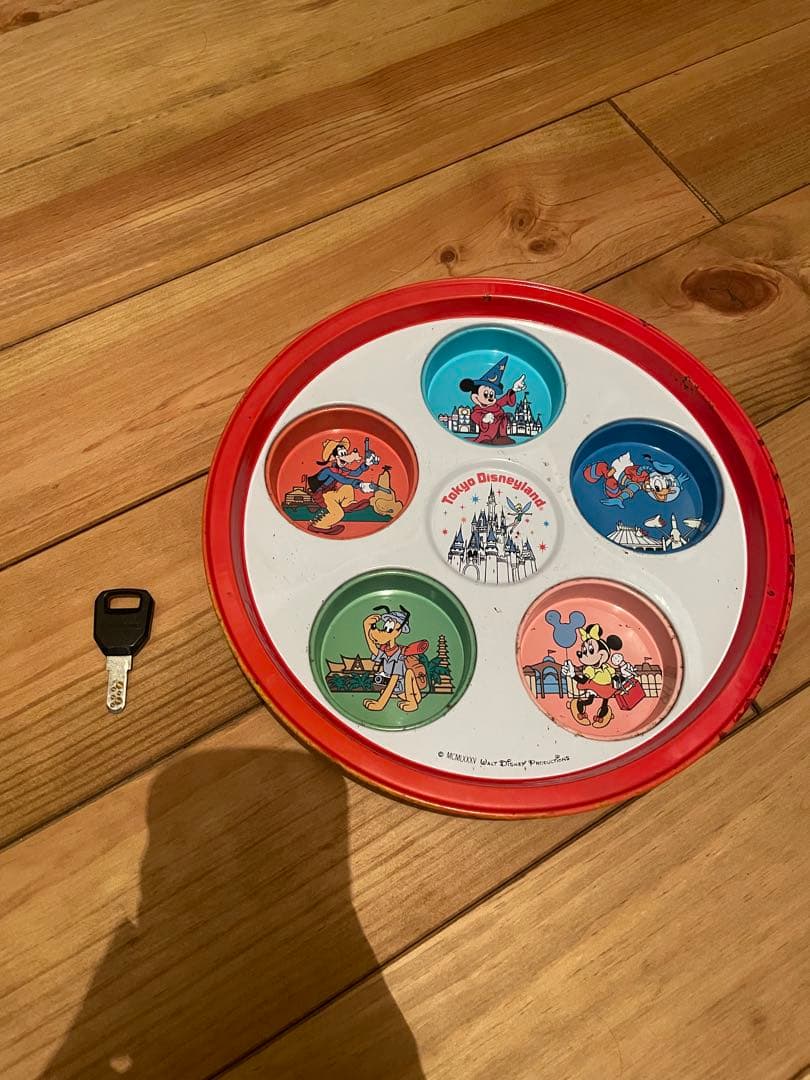 ディズニー　インテリアトレイ　ヴィンテージ