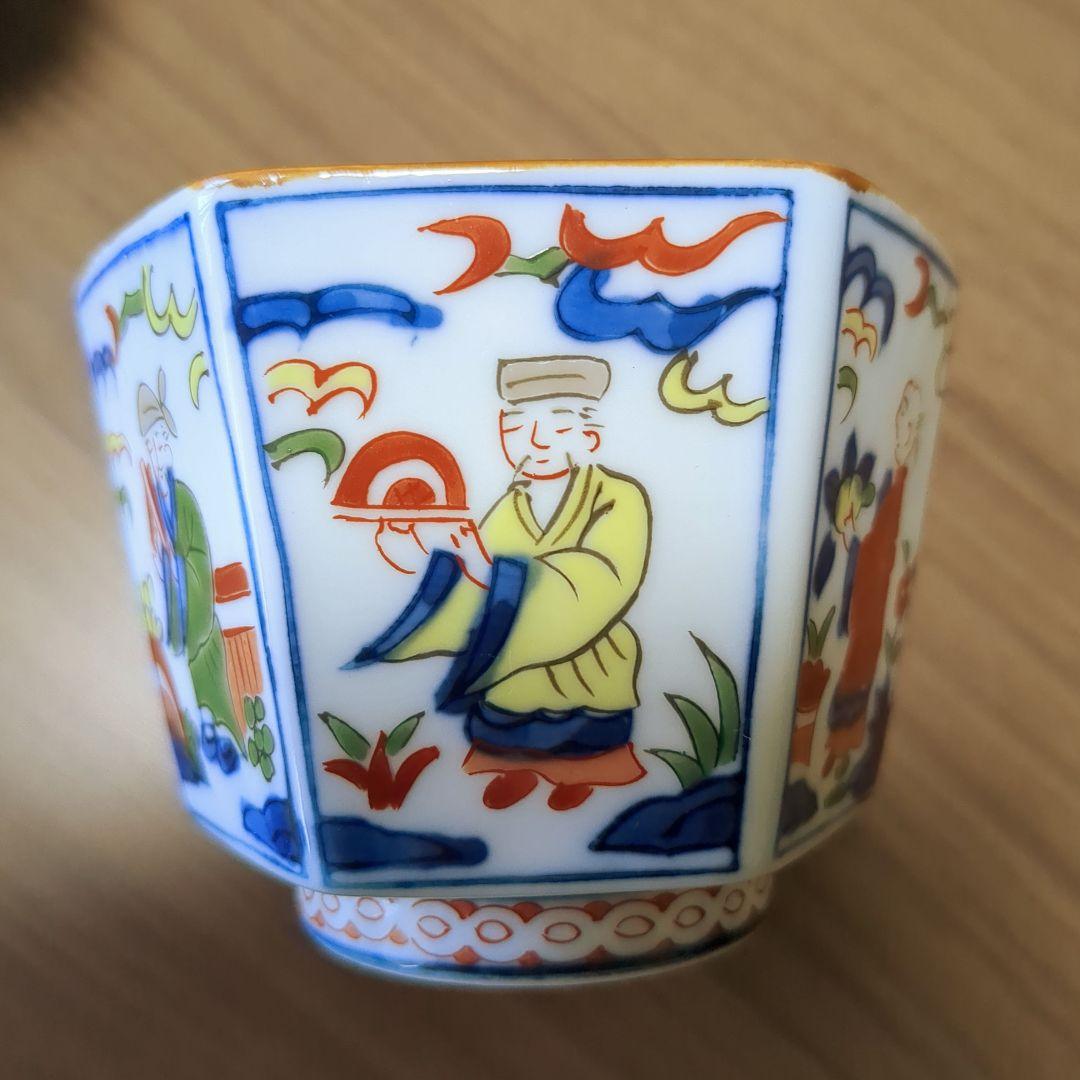 有田焼　賞美堂其泉窯 六角小鉢揃