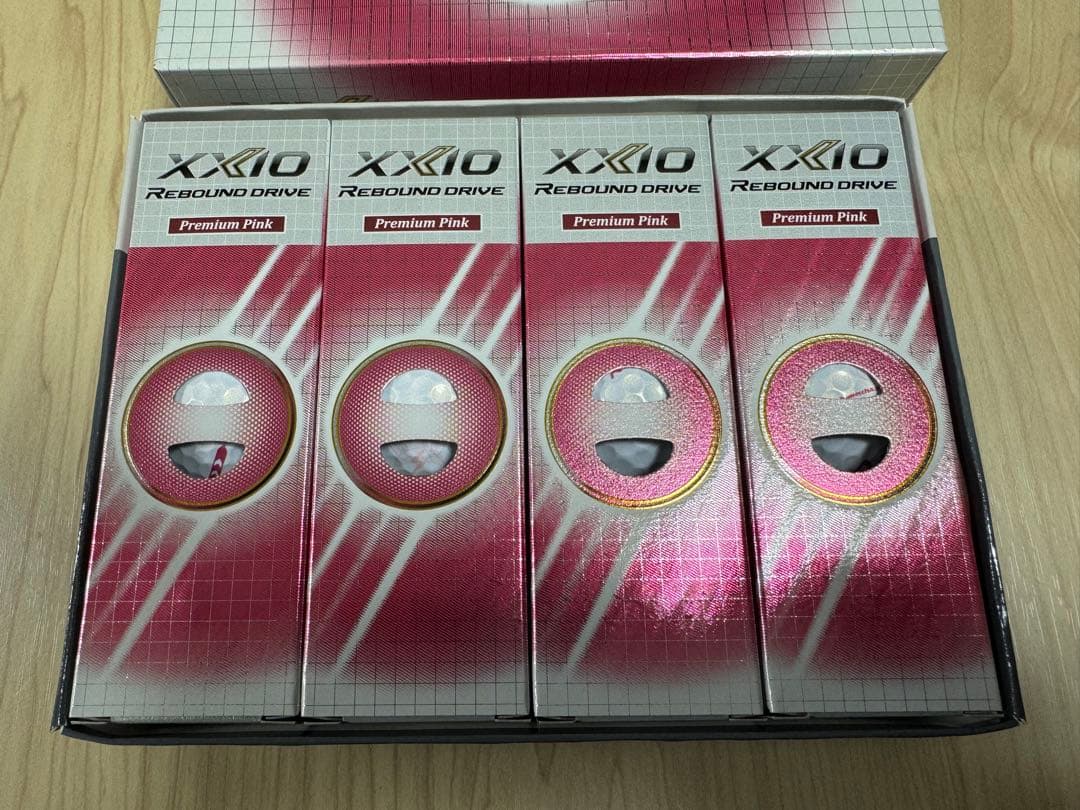 ロウロウさま専用XXIO REBOUNDDRIVE プレミアムピンク　2ダース