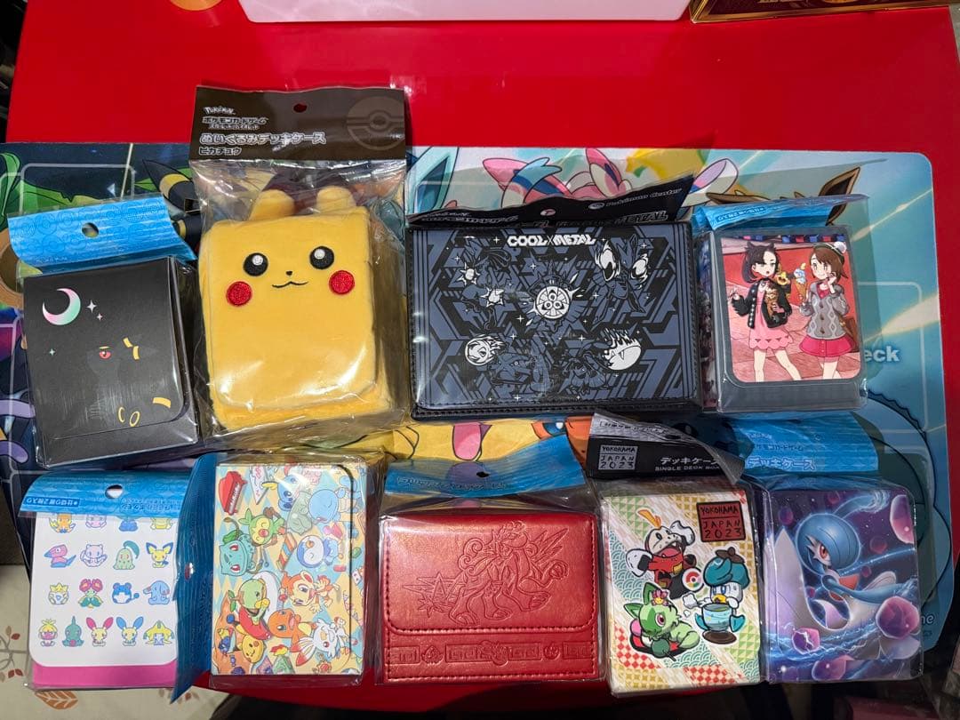 ポケモンカード　デッキシールド　デッキケース　プレイマット　ファイル　まとめ売り