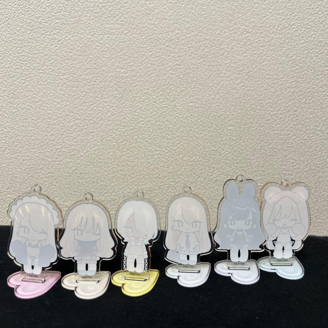 着せ恋展　トレーディングアクリルキーホルダー全種セット