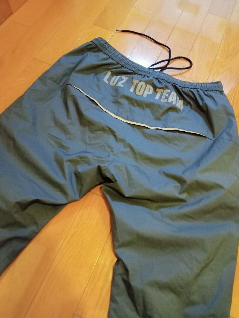 ルースイソンブラ　LTT　トップチーム　防水パンツ　メンズL　濃グレー　美品