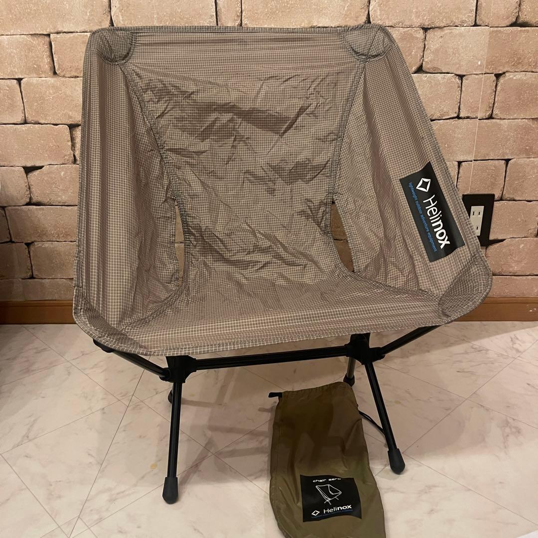 Helinox chair zero ヘリノックスチェア　中古美品
