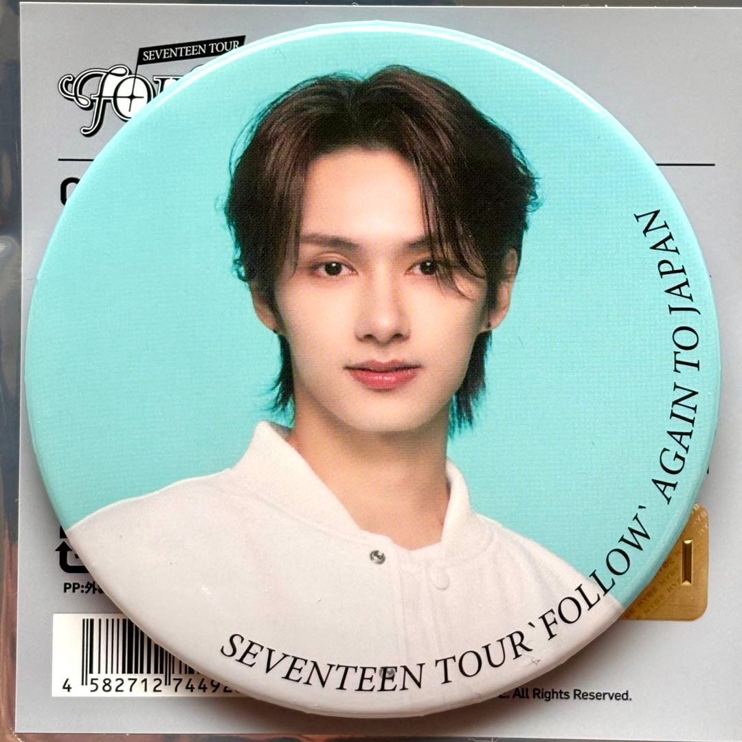 seventeen follow again japan 缶バッジ　ジュン　2個