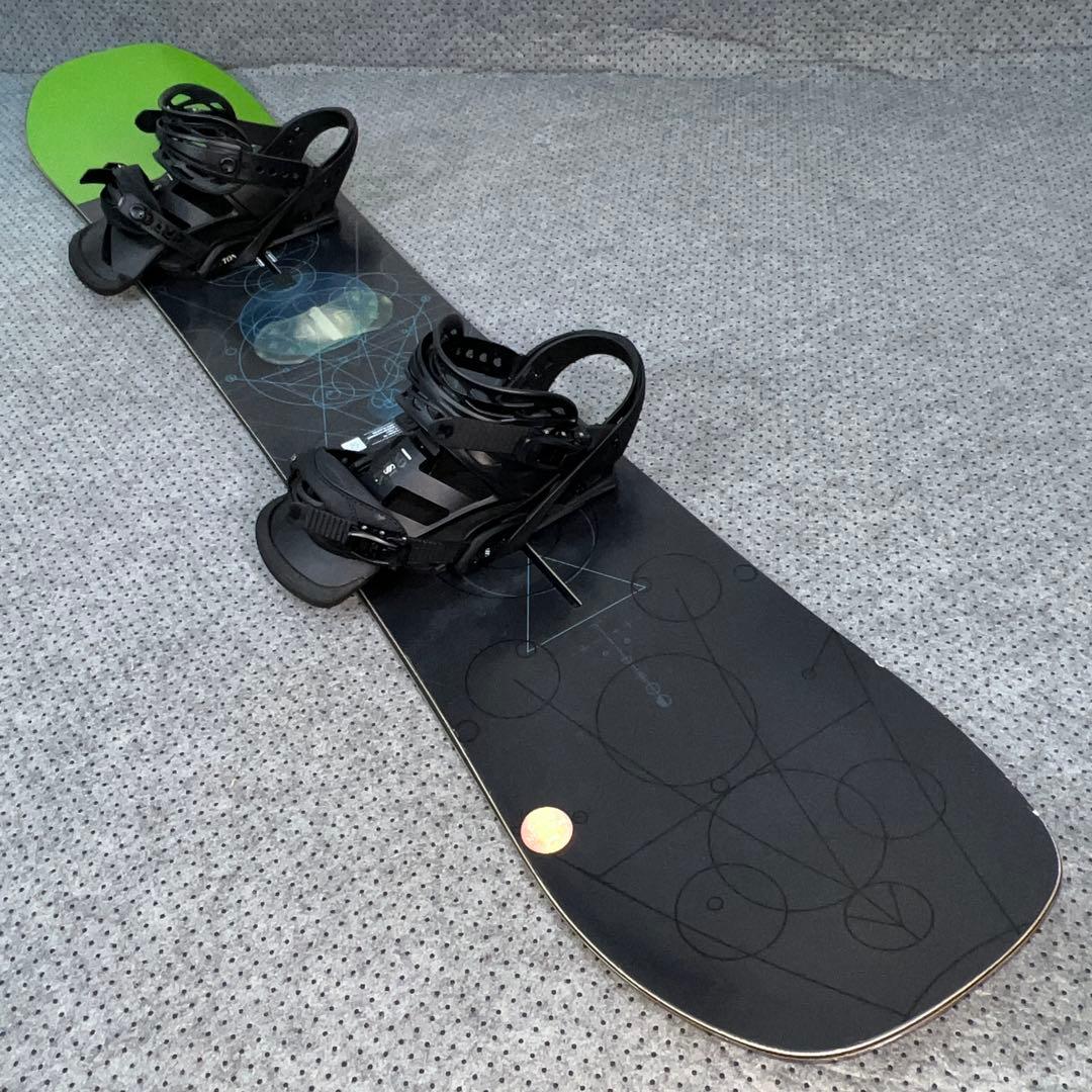 数回使用 154cm BURTON CUSTOM FV×MISSION Sサイズ