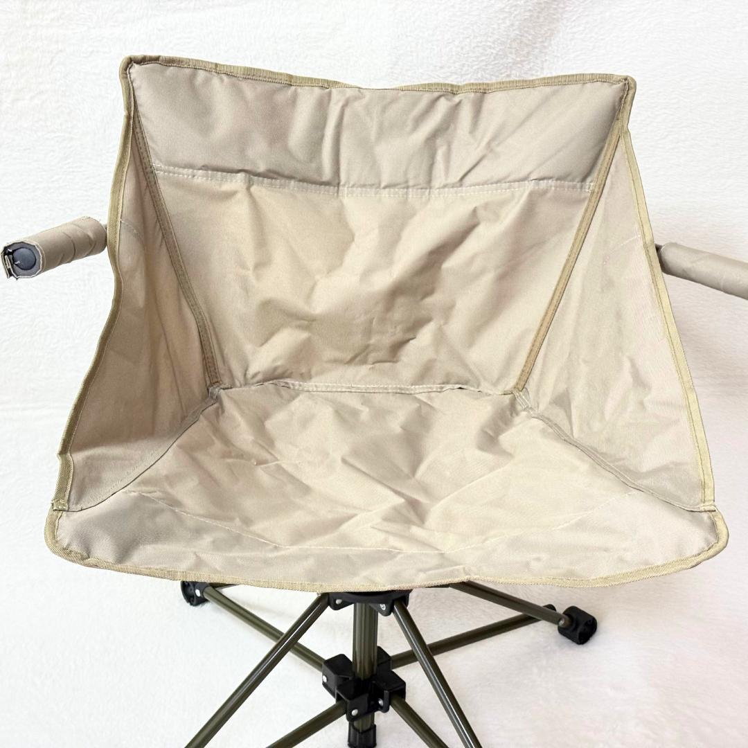 ⭐美品　OUTPUT LIFE SWIVEL CHAIR　キャンプ　ベージュ
