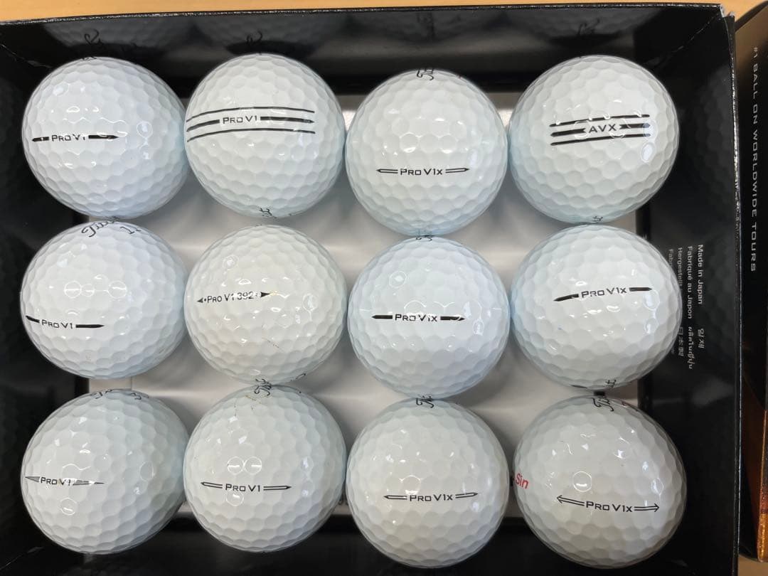Titleist Pro V1 & Pro V1x ゴルフボールセット
