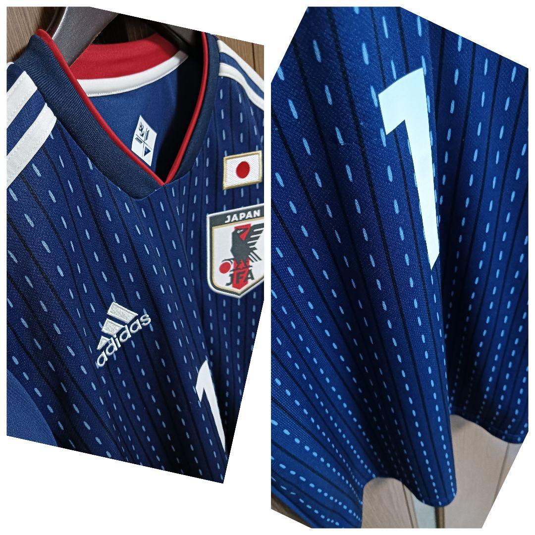 アディダス 日本代表 宇佐美貴史 サイン入りユニフォーム 18/19 Mサイズ