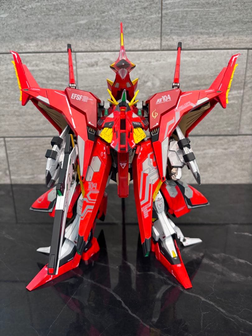 【アムロ&シャアカラー】HGUC 1/144 ペーネロペー 全塗装済　完成品