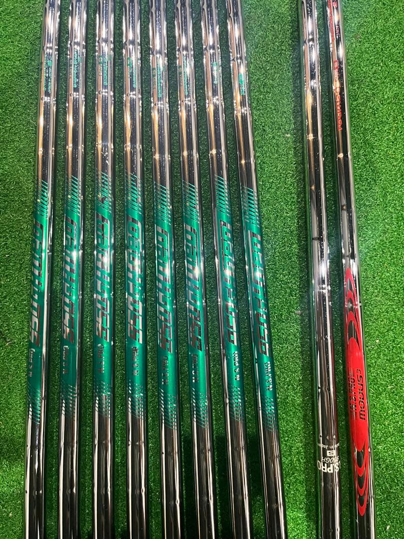 NSアイアン、ウェッジシャフトセット