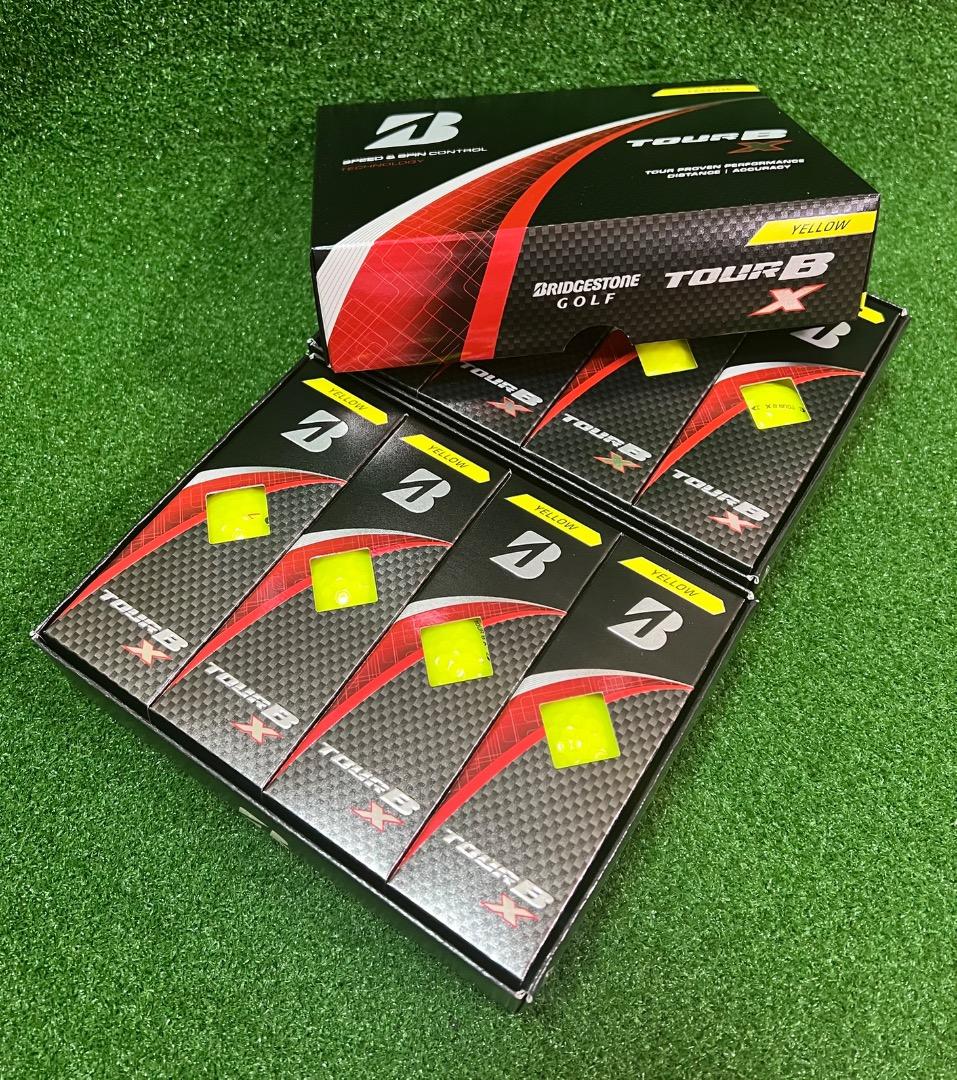 BRIDGESTONE GOLF　TOUR B X【イエロー】24モデル2ダース
