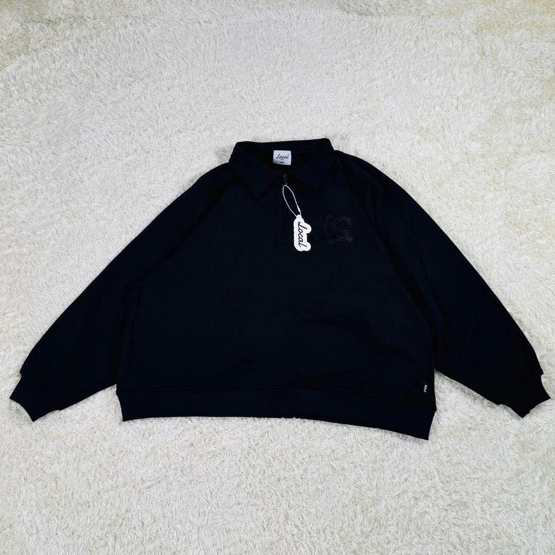 【新品タグ付き】 Local GOLF LG Snap POLO SWEAT　L