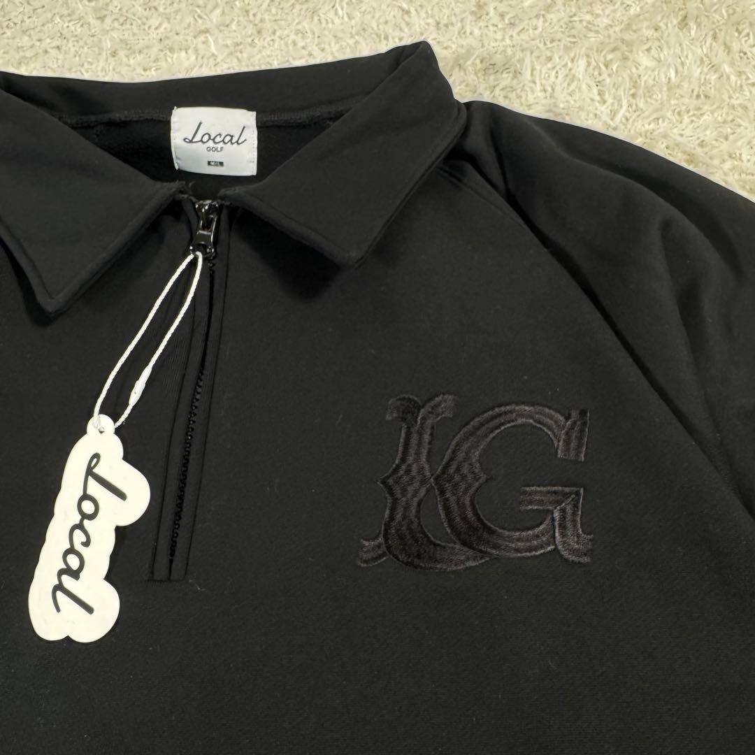 【新品タグ付き】 Local GOLF LG Snap POLO SWEAT　L