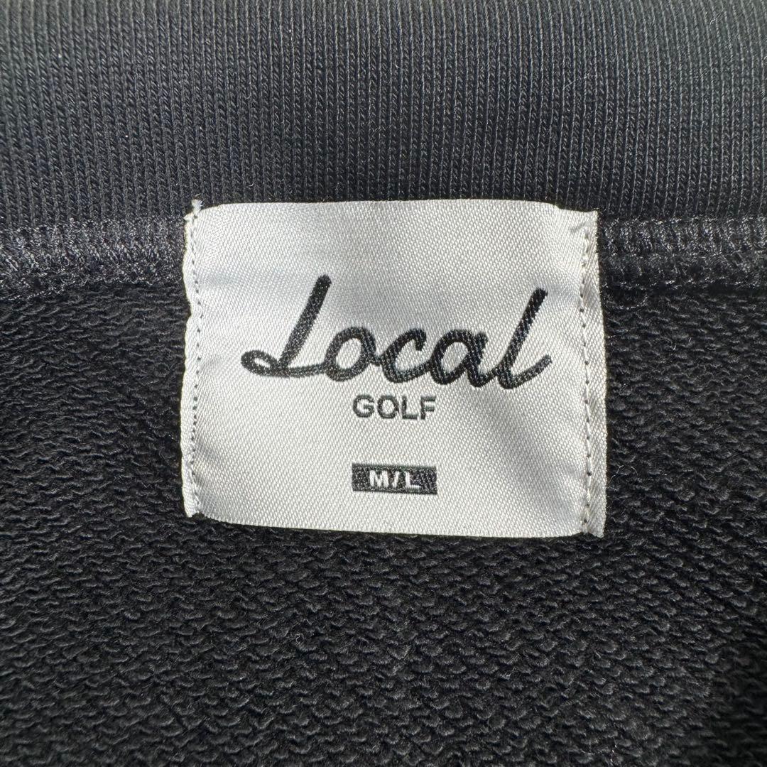 【新品タグ付き】 Local GOLF LG Snap POLO SWEAT　L