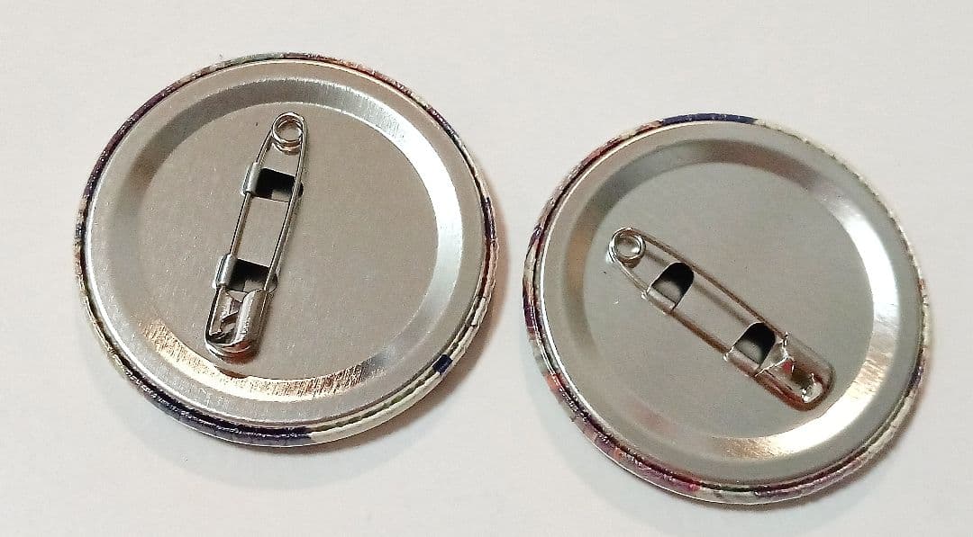 バナナフィッシュ　アッシュ&英ニ　ミニ缶バッジ