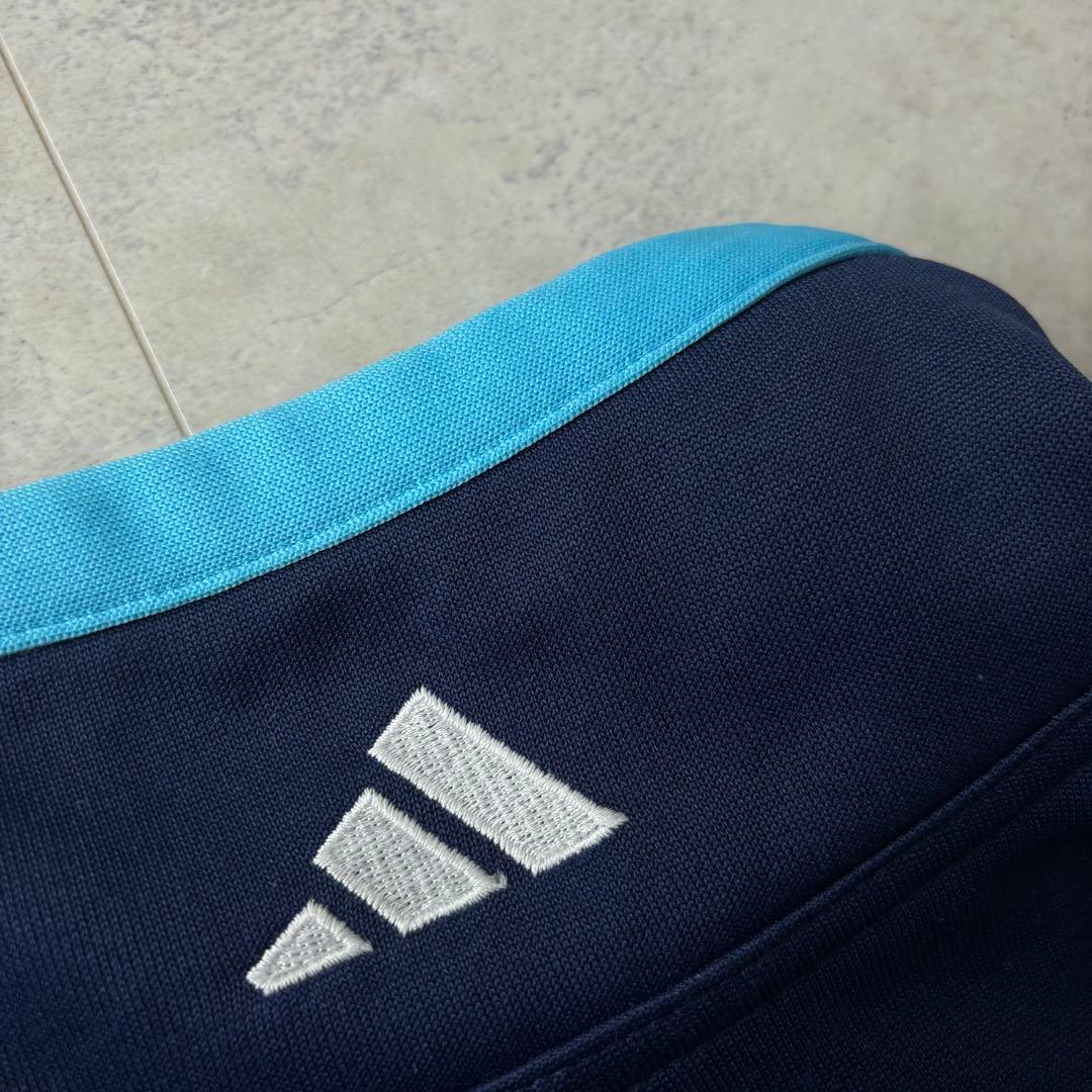 希少美品 90s adidas ハーフジップ オリンピック マルセイユ サッカー