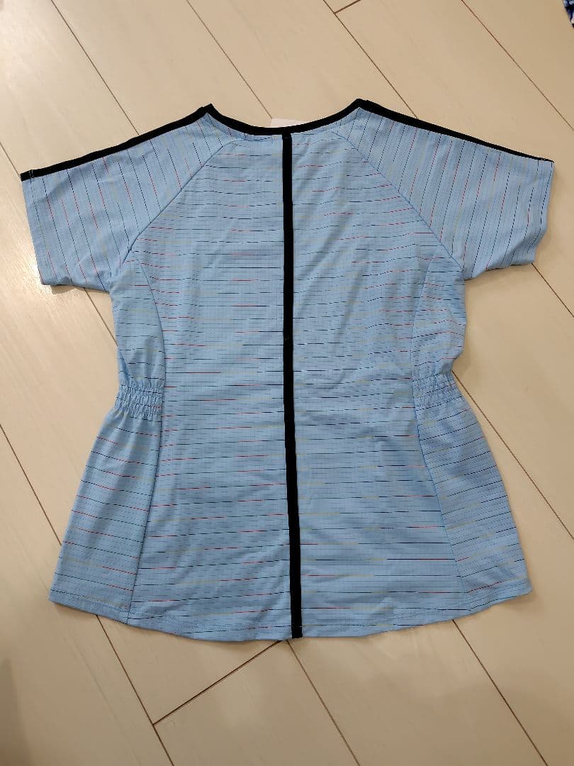 FILA ストライプウエスト絞りTシャツ Mサイズ