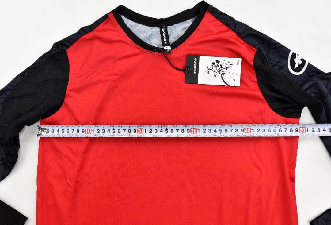 Assos★アソス Trail 長袖ジャージ size:M ロドレッド