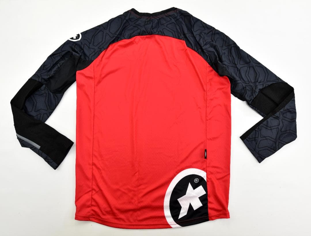 Assos★アソス Trail 長袖ジャージ size:M ロドレッド