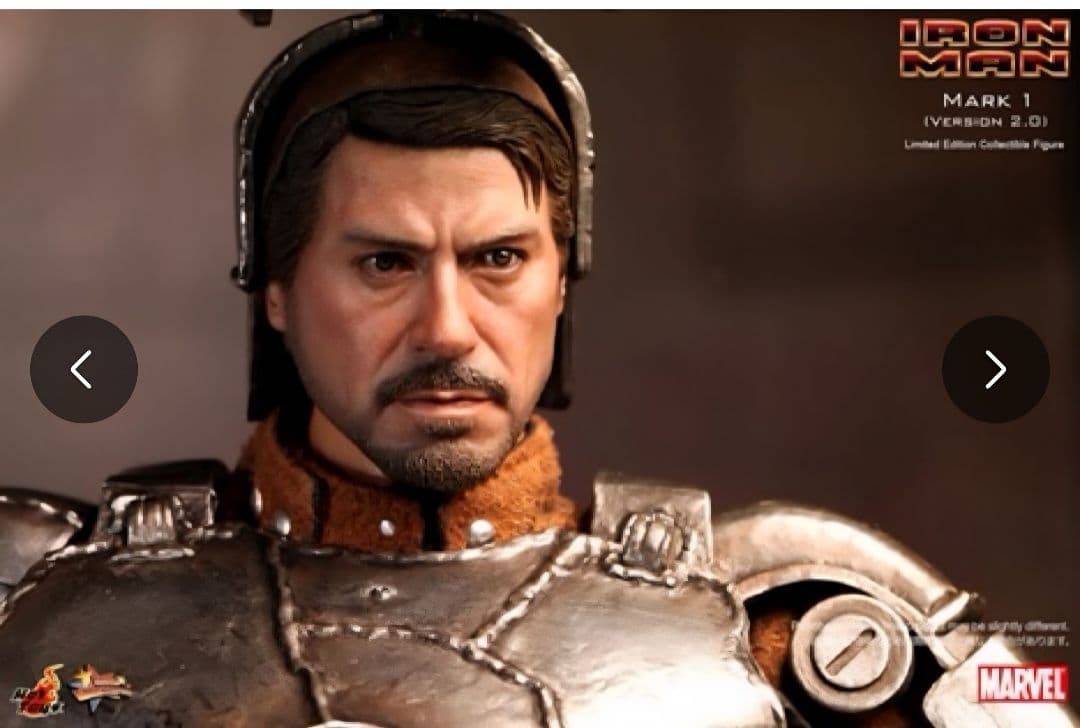 ホットトイズ　HOTTOYS アイアンマン　マーク1　2.0