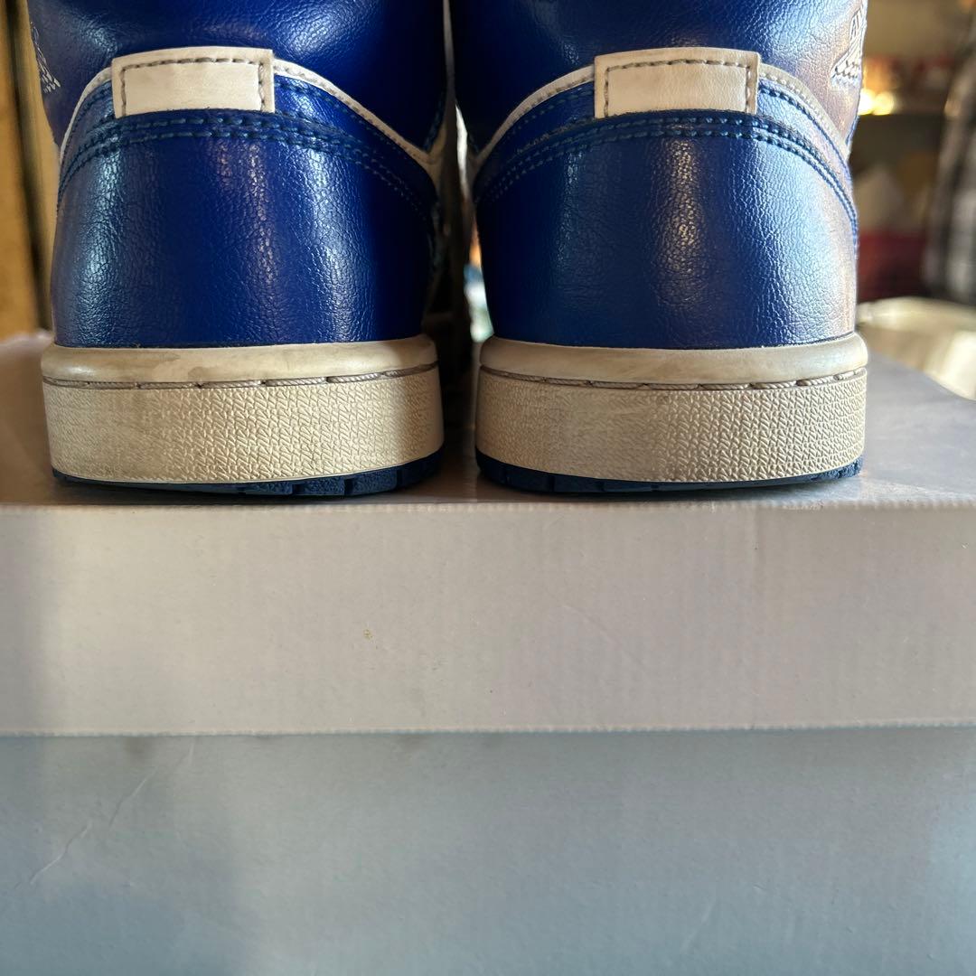 Nike Air Jordan 青/白 ハイカットスニーカー　24cm