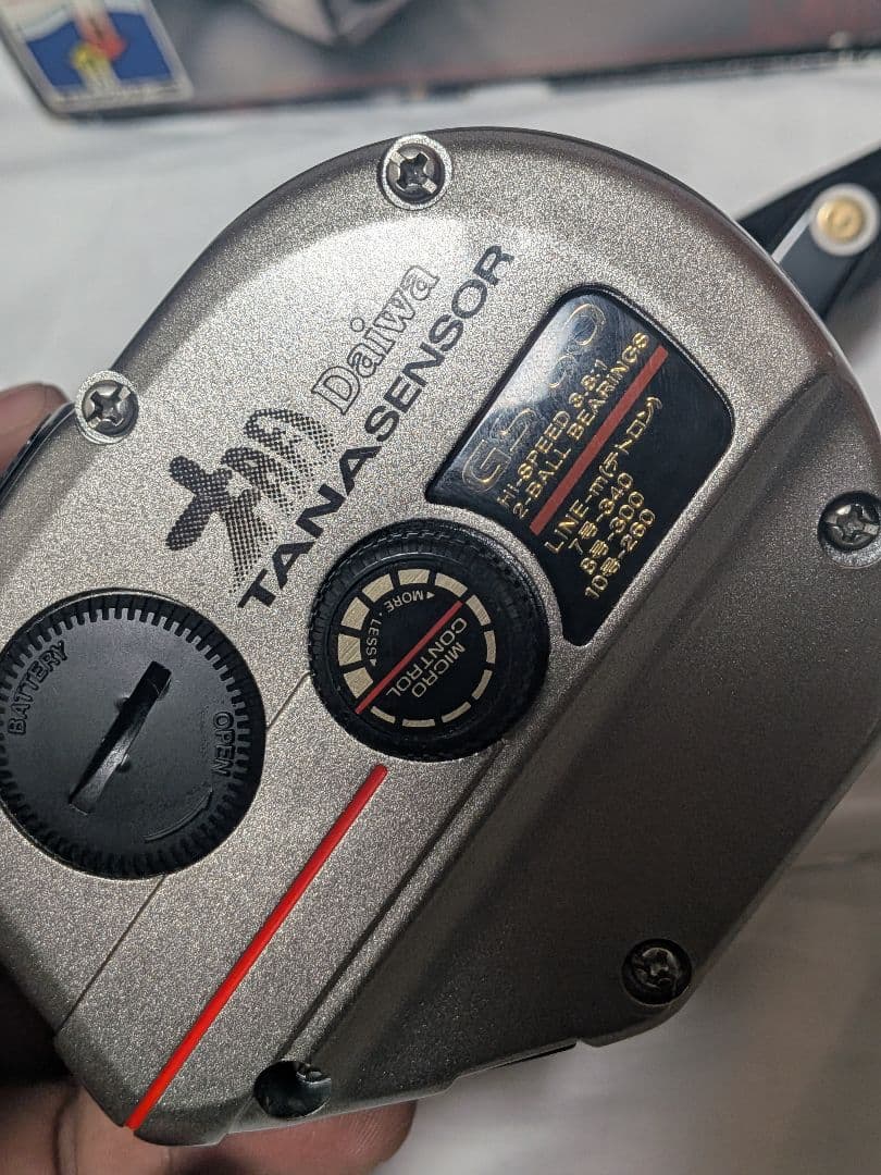 ダイワタナセンサーGS-60デジタル深度カウンター付両軸リール！希少サイズ