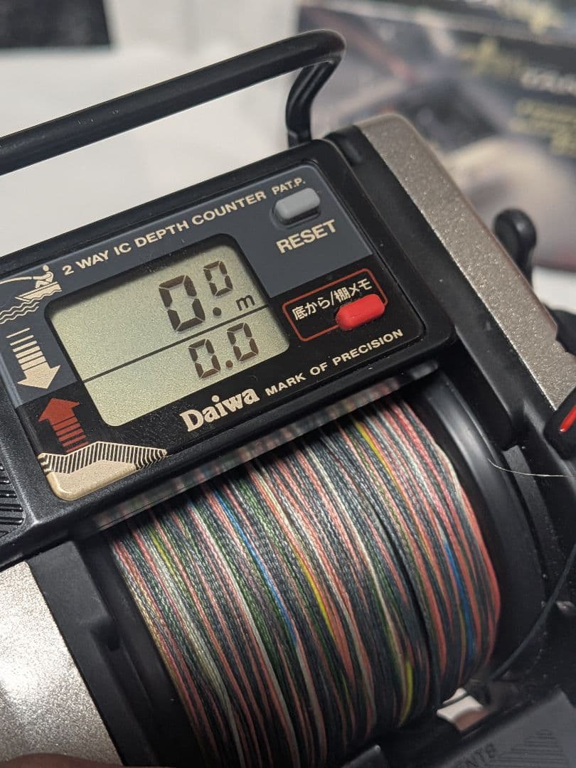 ダイワタナセンサーGS-60デジタル深度カウンター付両軸リール！希少サイズ