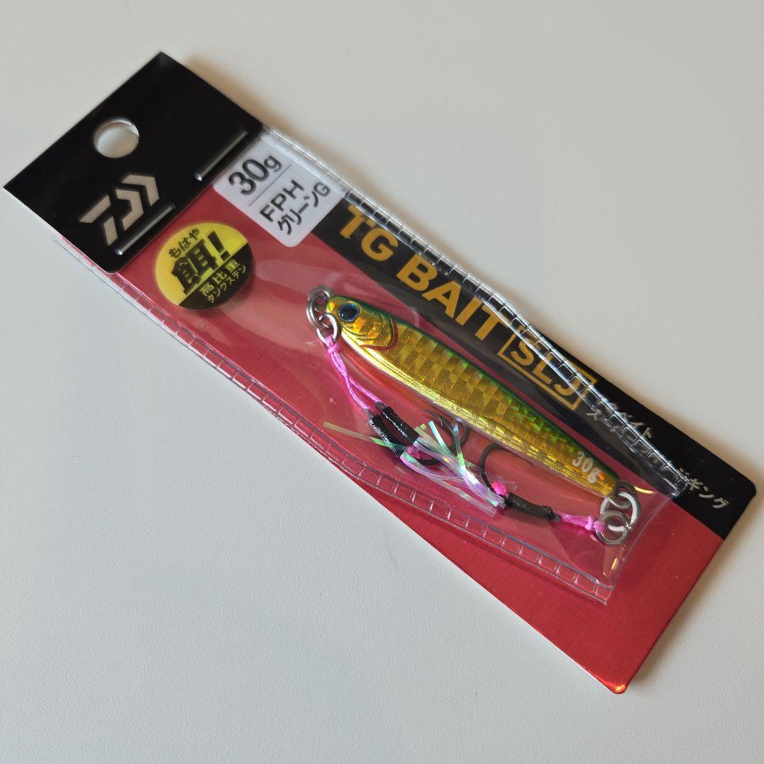 DAIWA TG ベイト 30g FPH グリーンG 2個 赤金 5個 計7個