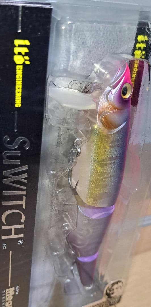 ジャッカル スイングマイキー/メガバス スイッチセット(新品/未開封‼️)