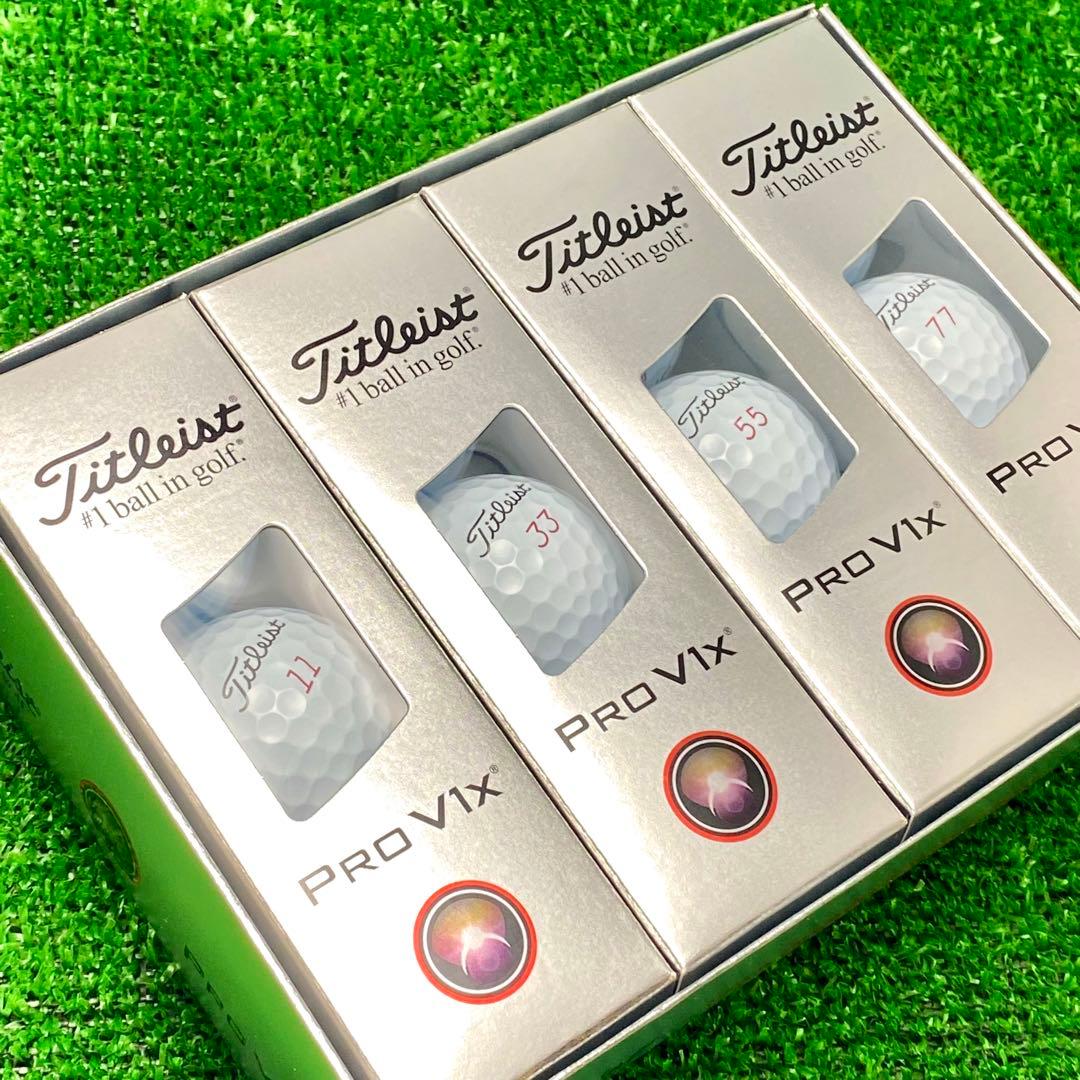 タイトリスト　PRO V1x ダブルナンバー