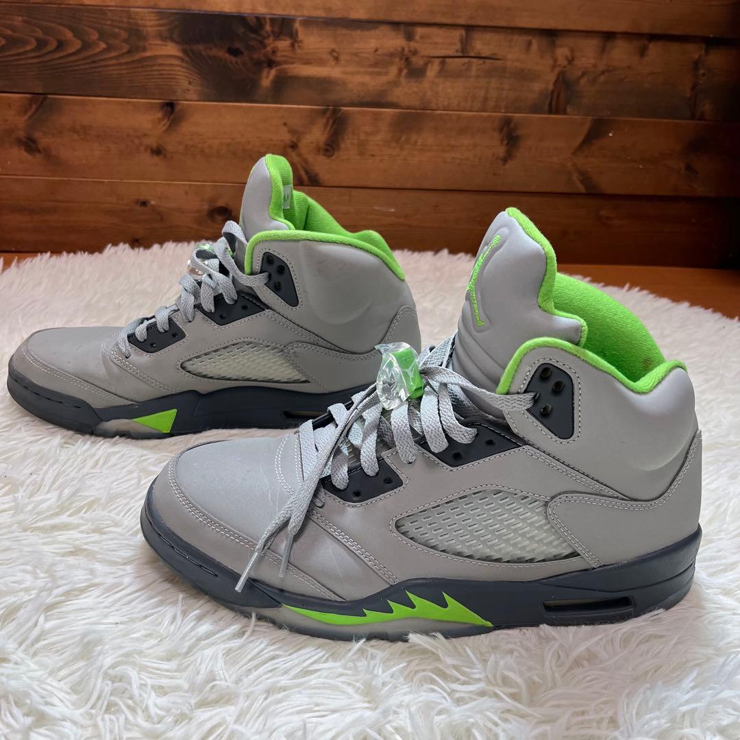 シューズ(男性用) Air Jordan 5 Retro SE \"Green Bean\" 28cm