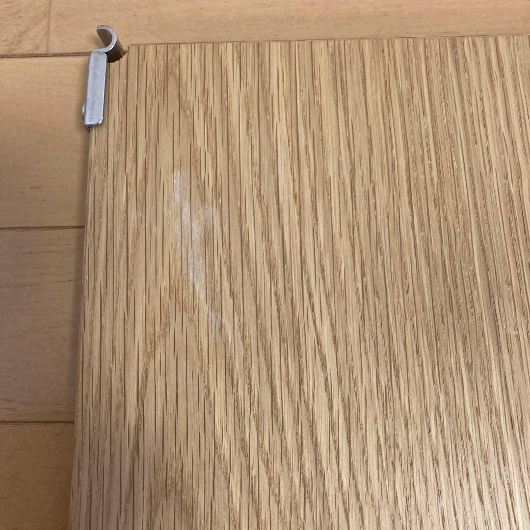 ★無印良品★ ステンレスユニットシェルフ大　オーク材棚セット