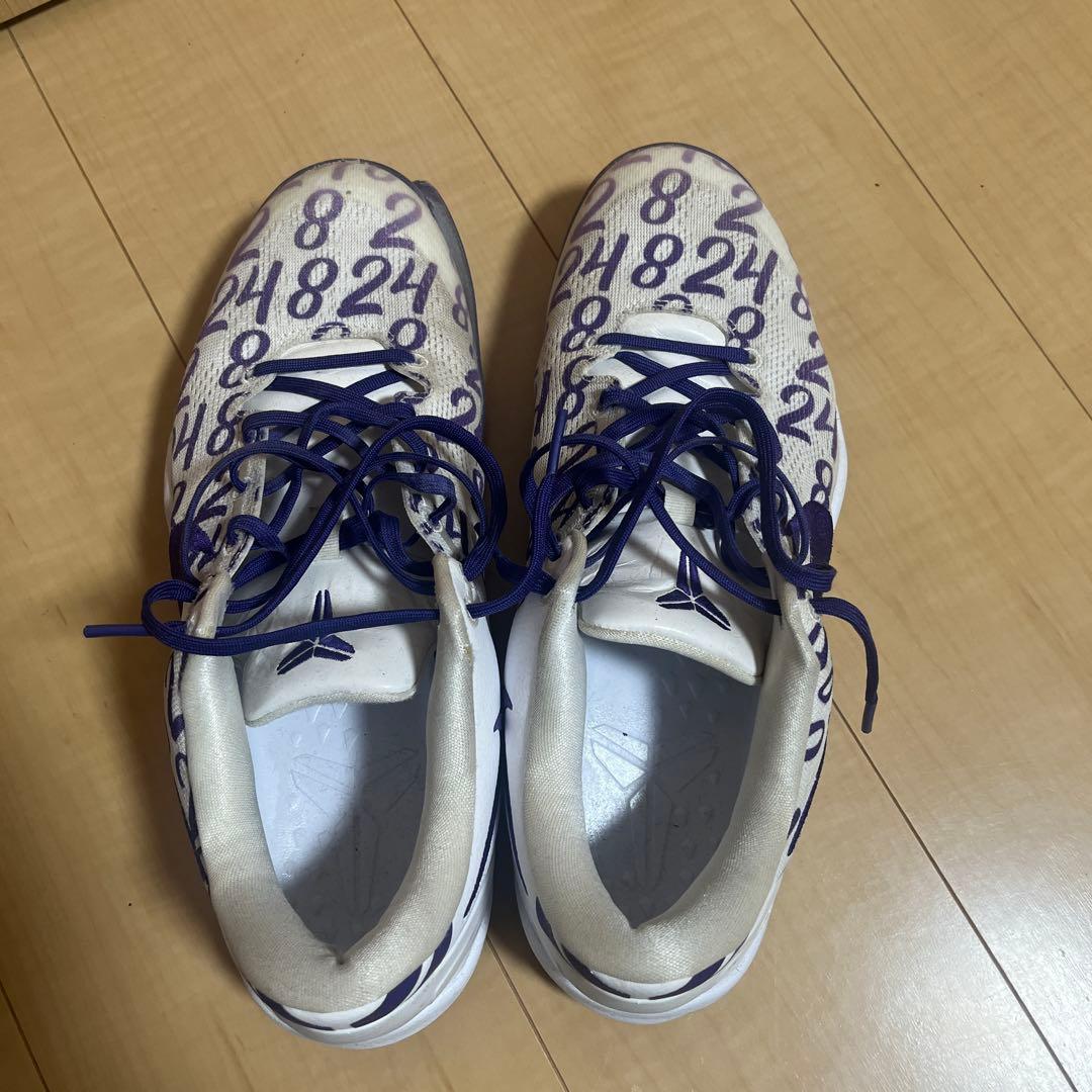 Nike Kobe 8 protroシューズ ホワイト/パープル