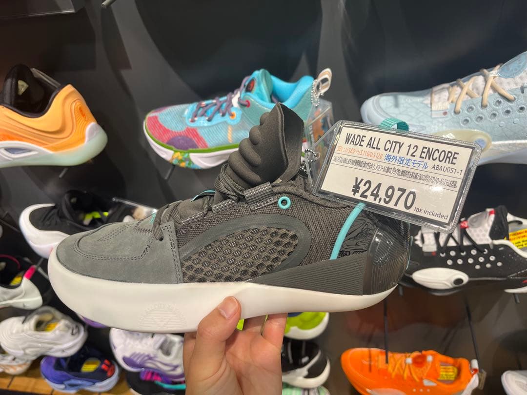 破格 最安値 LINING WADE ALLCITY12 ENCORE NBA