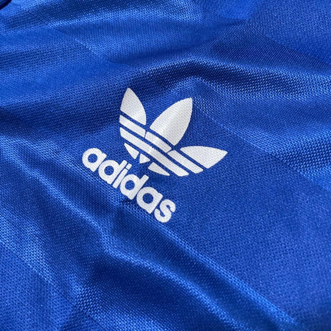 アディダス 80s ヴィンテージ サッカージャージ ユニフォーム シャツ L