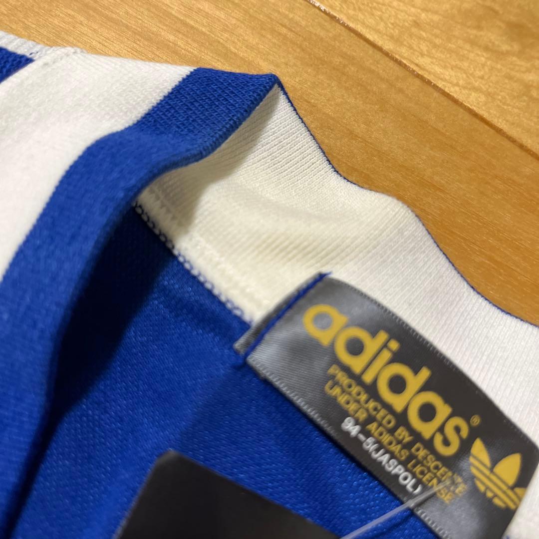 アディダス 80s ヴィンテージ サッカージャージ ユニフォーム シャツ L