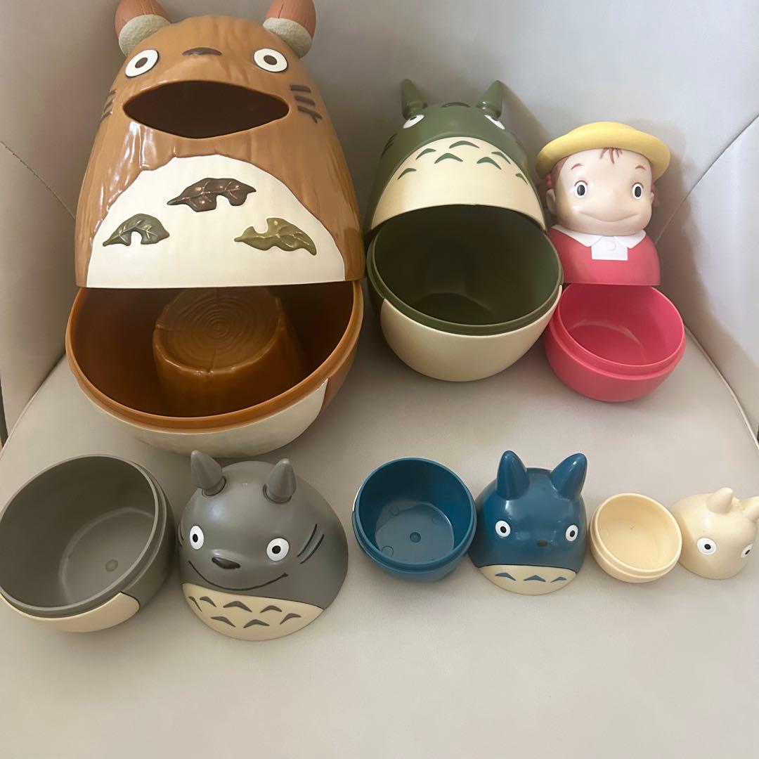 【となりのトトロ】トトロ＆めいちゃん　マトリョーシカ6点セット　スタジオジブリ