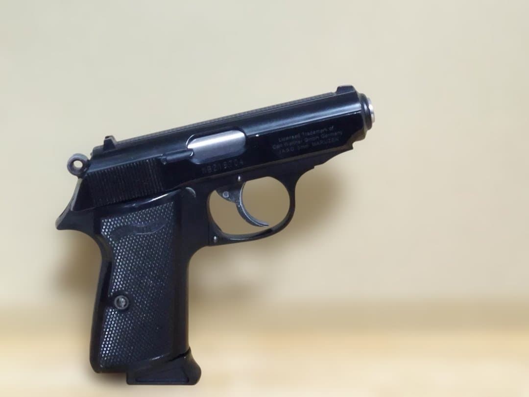 マルゼン　Walther PPK/s ガスブローバック　純正可変ホップバレル付き