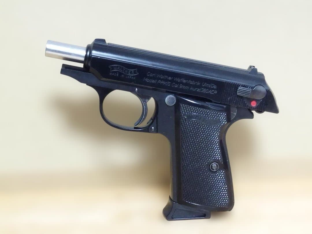 マルゼン　Walther PPK/s ガスブローバック　純正可変ホップバレル付き