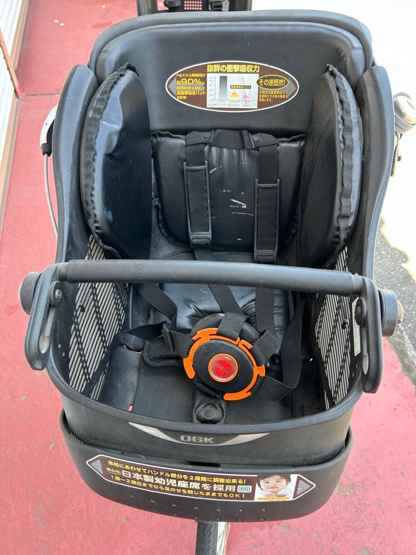 子供乗せ　中古非電動自転車3人乗り対応26インチ　⭐︎引き取りのみ