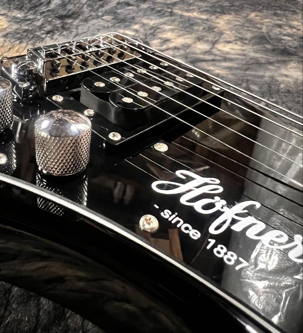 Hofner HCT-SH-BK-0ヘフナー ミニエレキギター ブラック 管BB