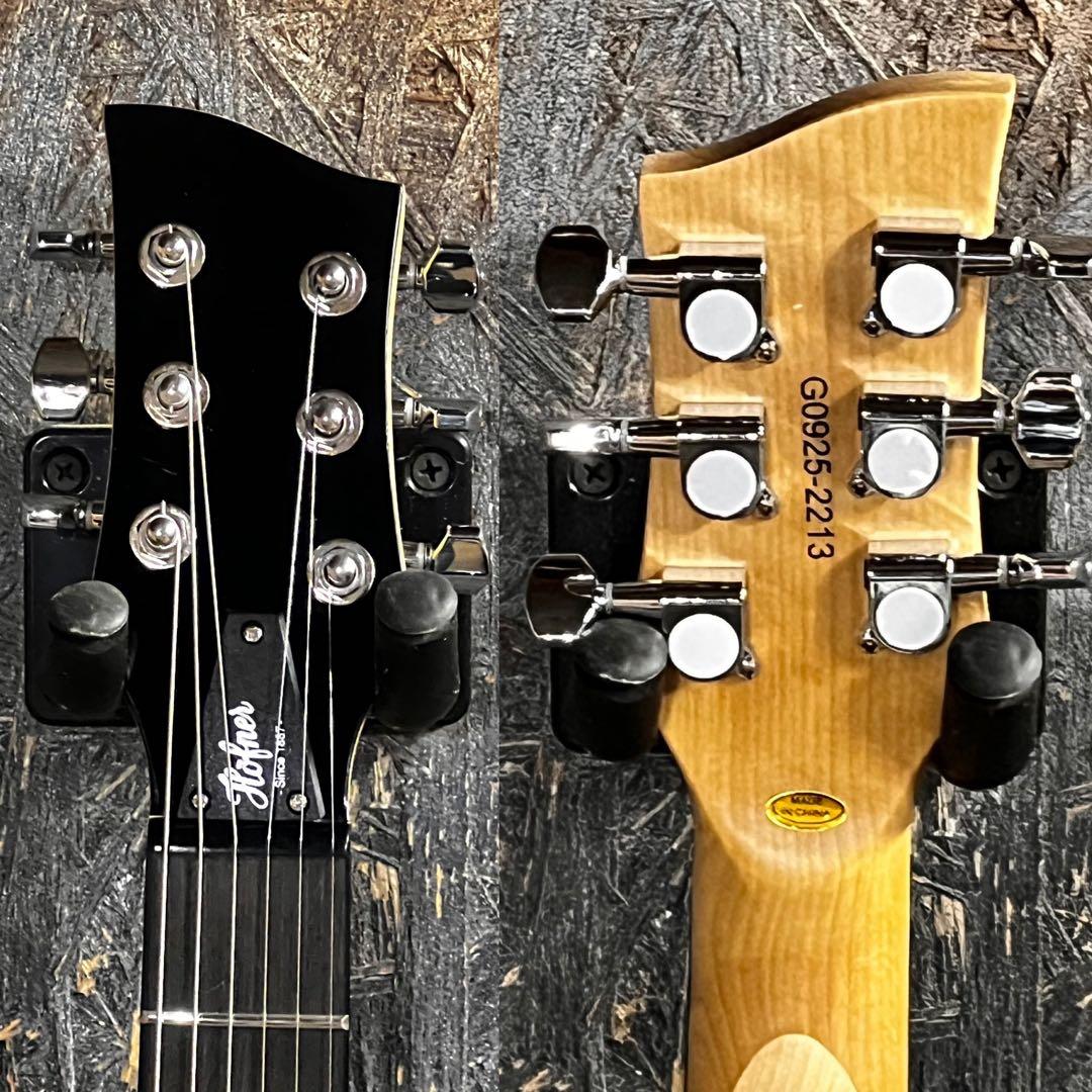 Hofner HCT-SH-BK-0ヘフナー ミニエレキギター ブラック 管BB