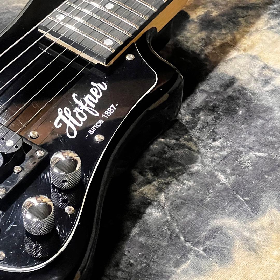 Hofner HCT-SH-BK-0ヘフナー ミニエレキギター ブラック 管BB