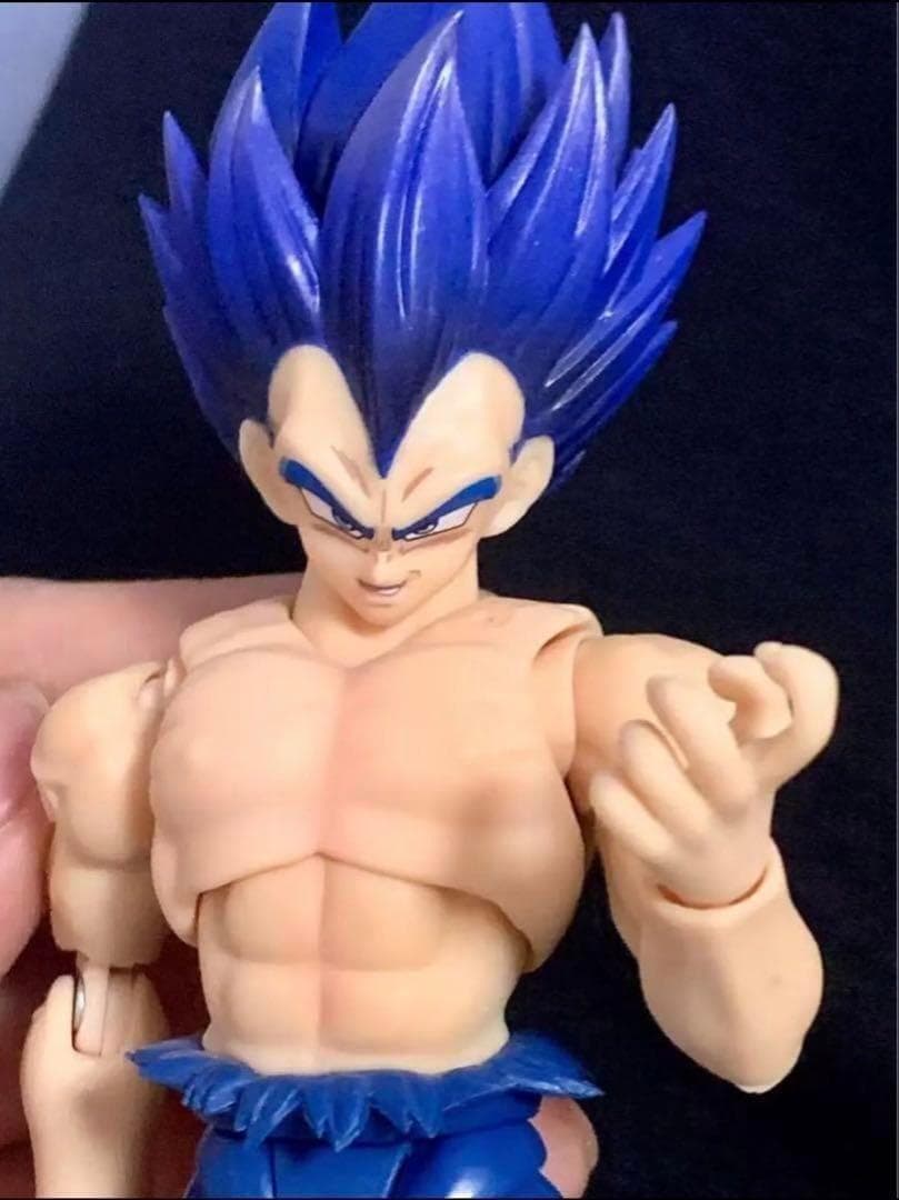 s.h.figuarts ドラゴンボール ベジータ用　ブルー進化 ヘッドパーツ